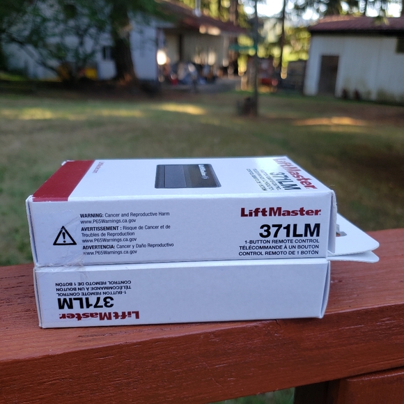 (2) NIB LiftMaster 371LM 1-Button Remote Control - Garage Door Opener - Picture 2 of 8